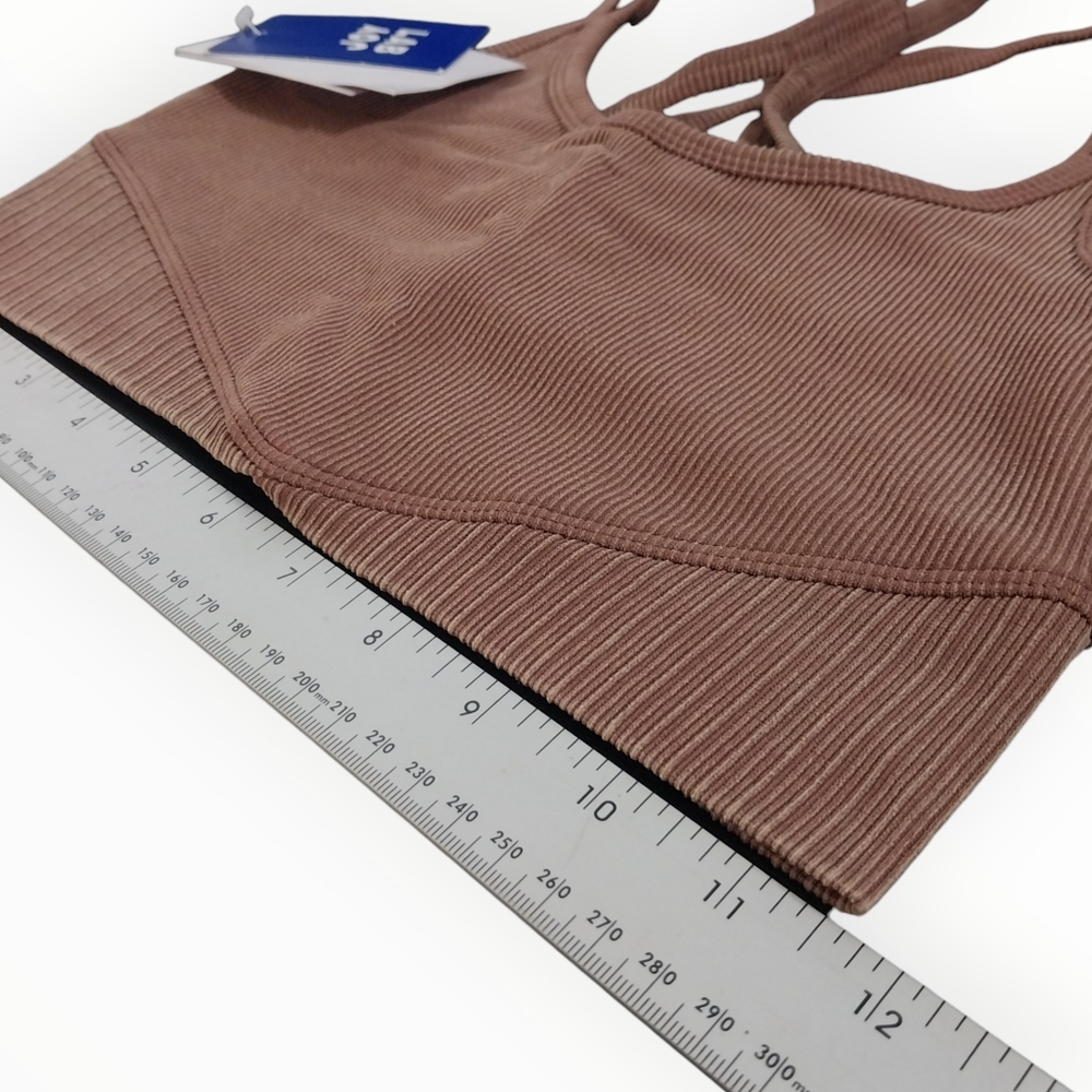 JoyLab Ribbed Seamless Bra - Picture 7 of 11